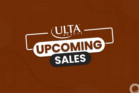 ulta upcoming sales.